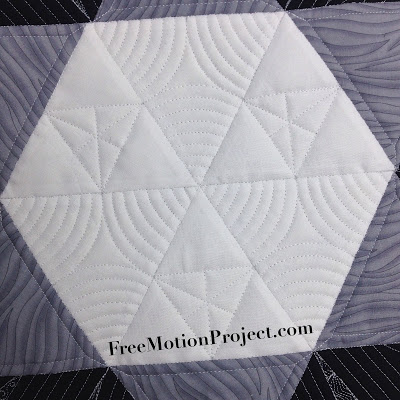 Learn how to machine quilt with rulers